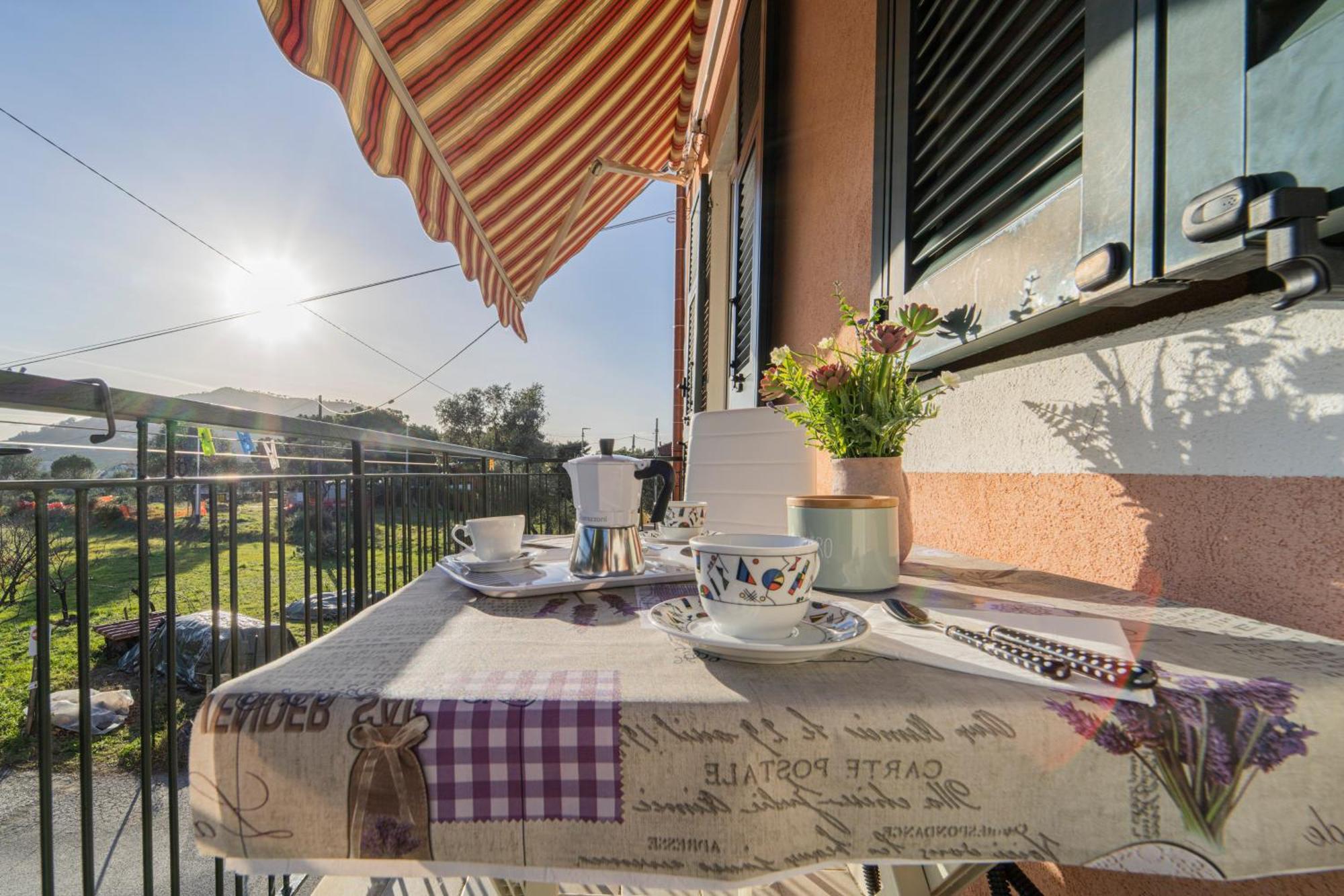 238 - Casa Al Ma, Vista Mare, Pace E Natura - Parcheggio Gratis Incluso Сестри-Леванте Экстерьер фото